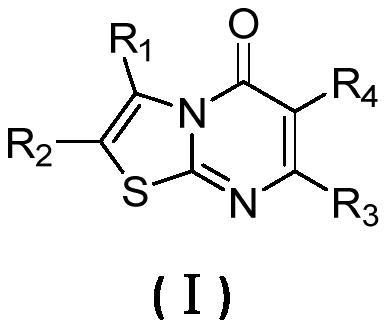 Application of 5H-thiazolo [3, 2-a] pyrimidine-5-ketone compound in preparation of monoamine oxidase inhibitor