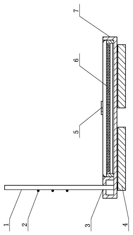 Folding stretching bench