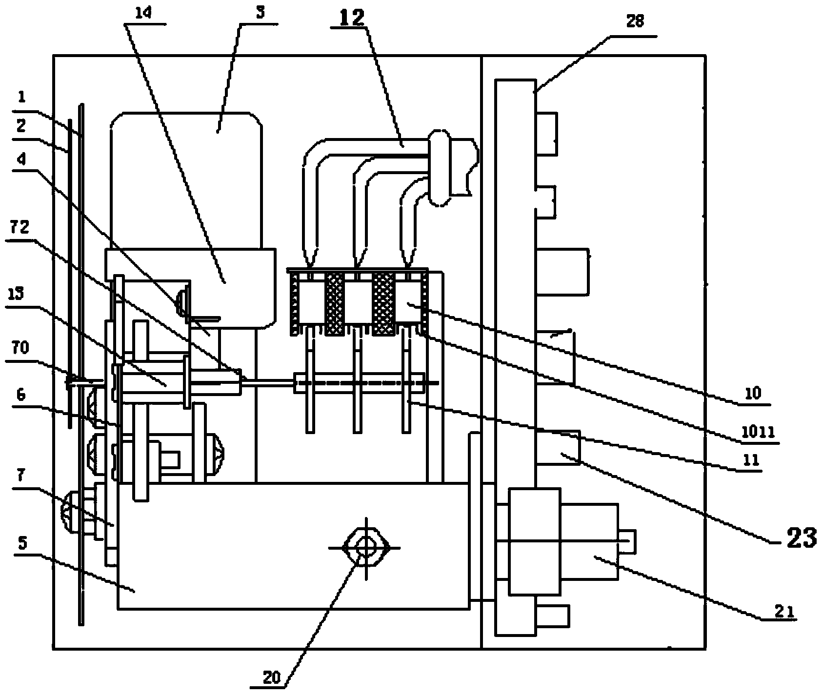 Remote-transmission sulfur hexafluoride gas density relay
