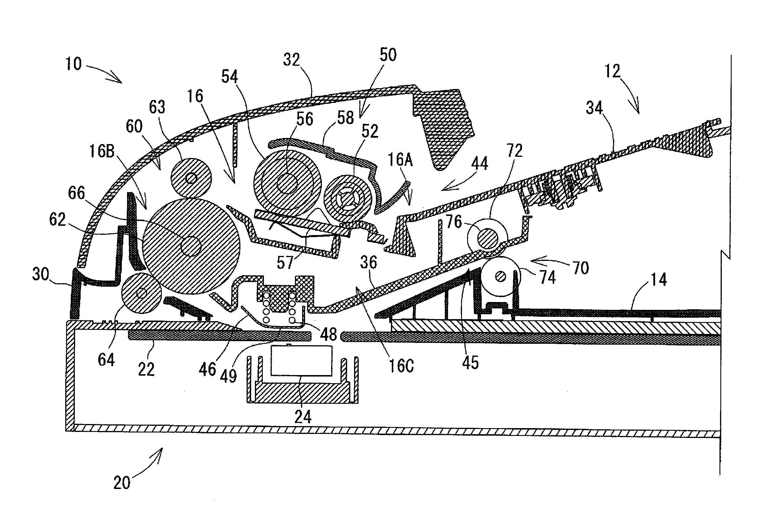 Image processing devices and sheet feeding devices