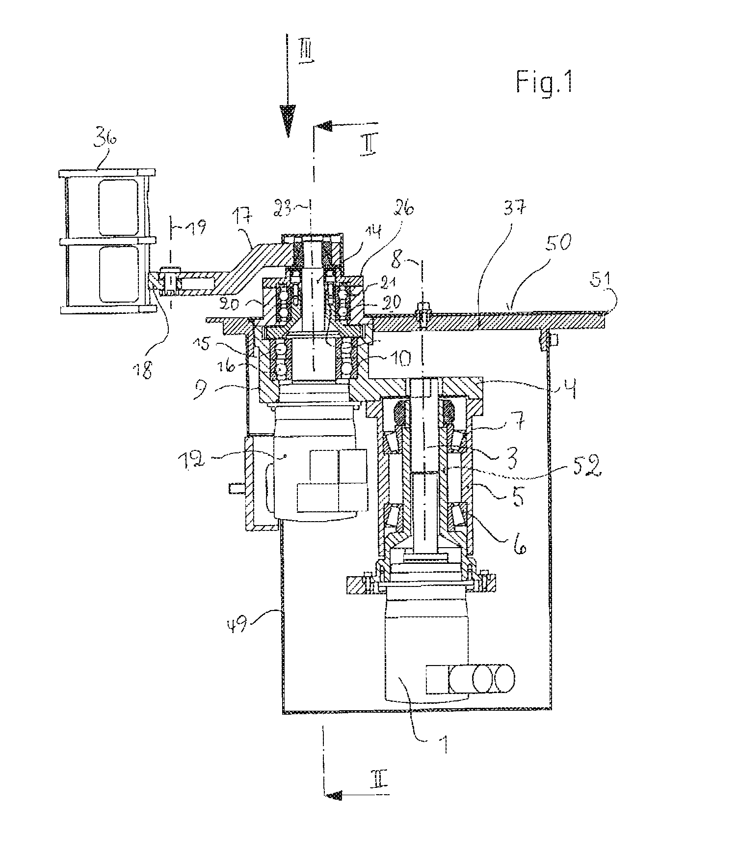 Device for pushing glass objects onto a conveyor belt