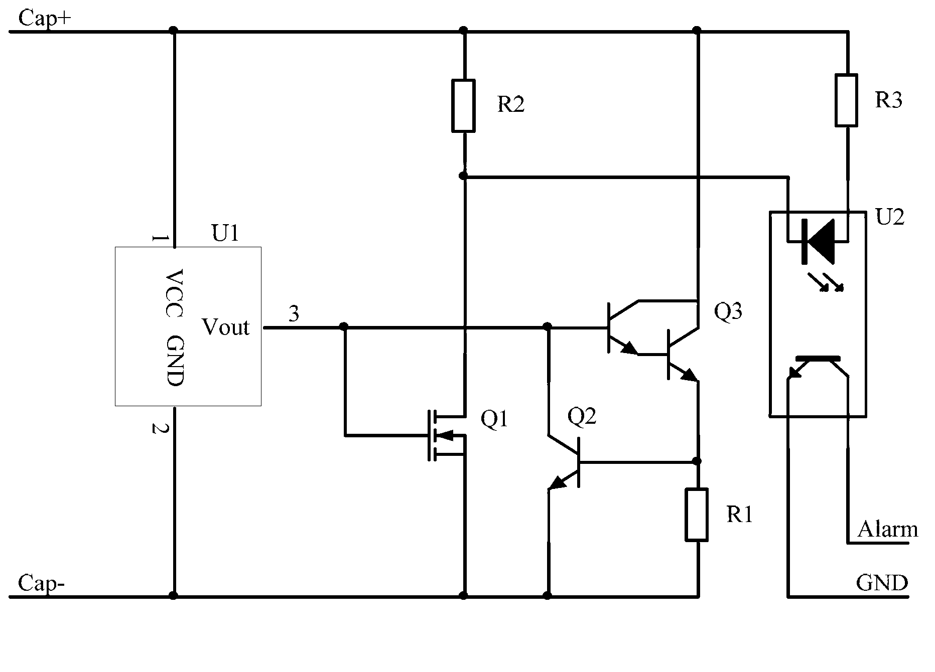 Voltage balance circuit of super-capacitor module
