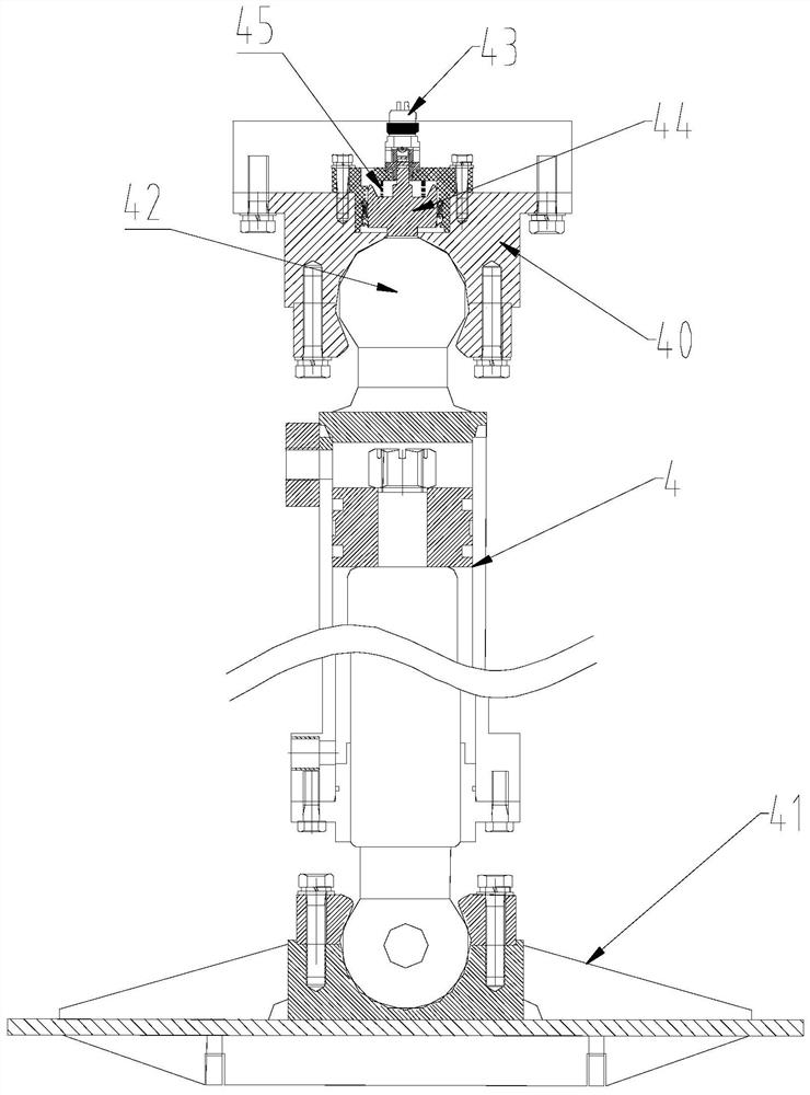 Dynamic compaction machine backward-tilting preventing control method and system
