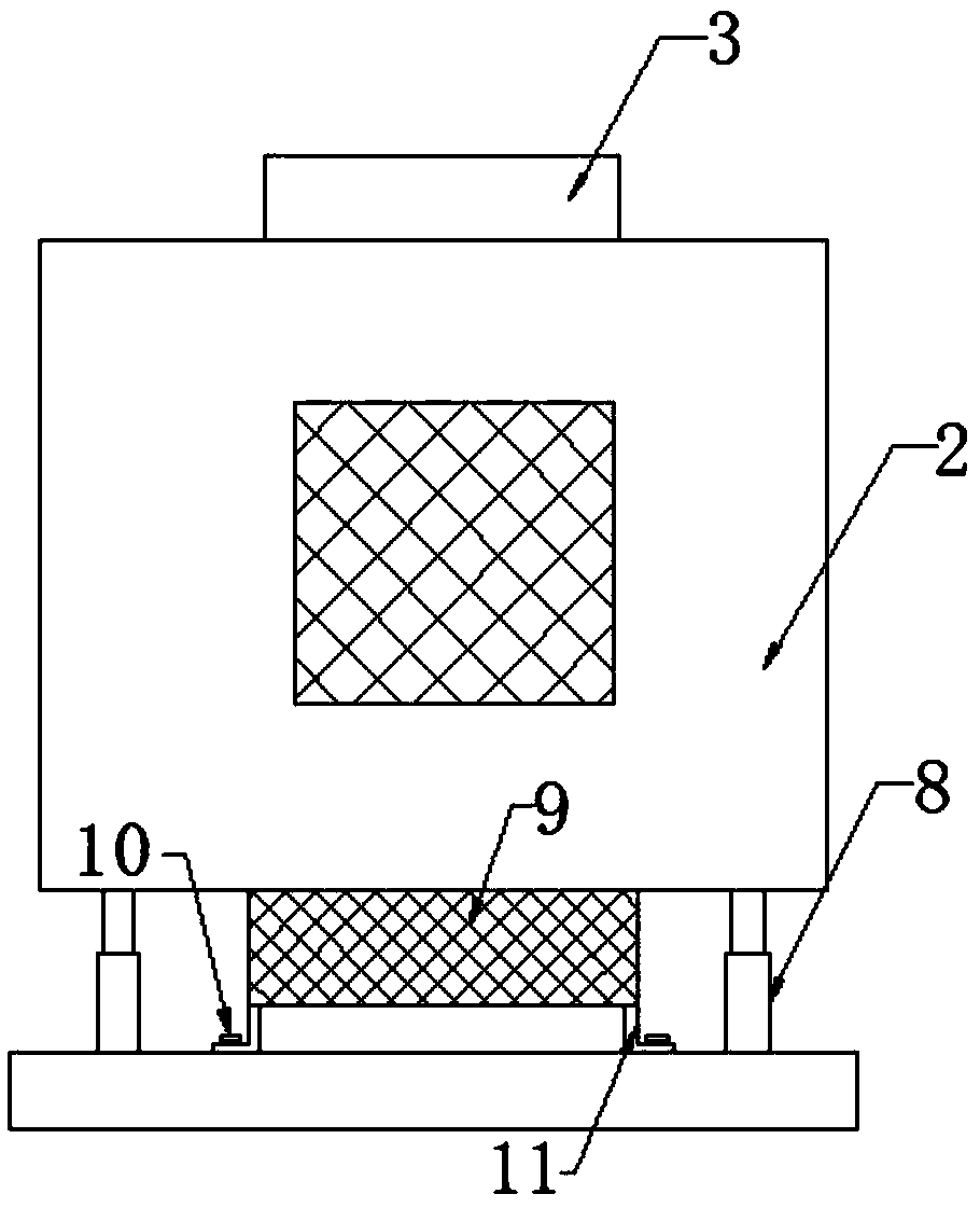 Cloud short message communication system cabinet convenient to maintain