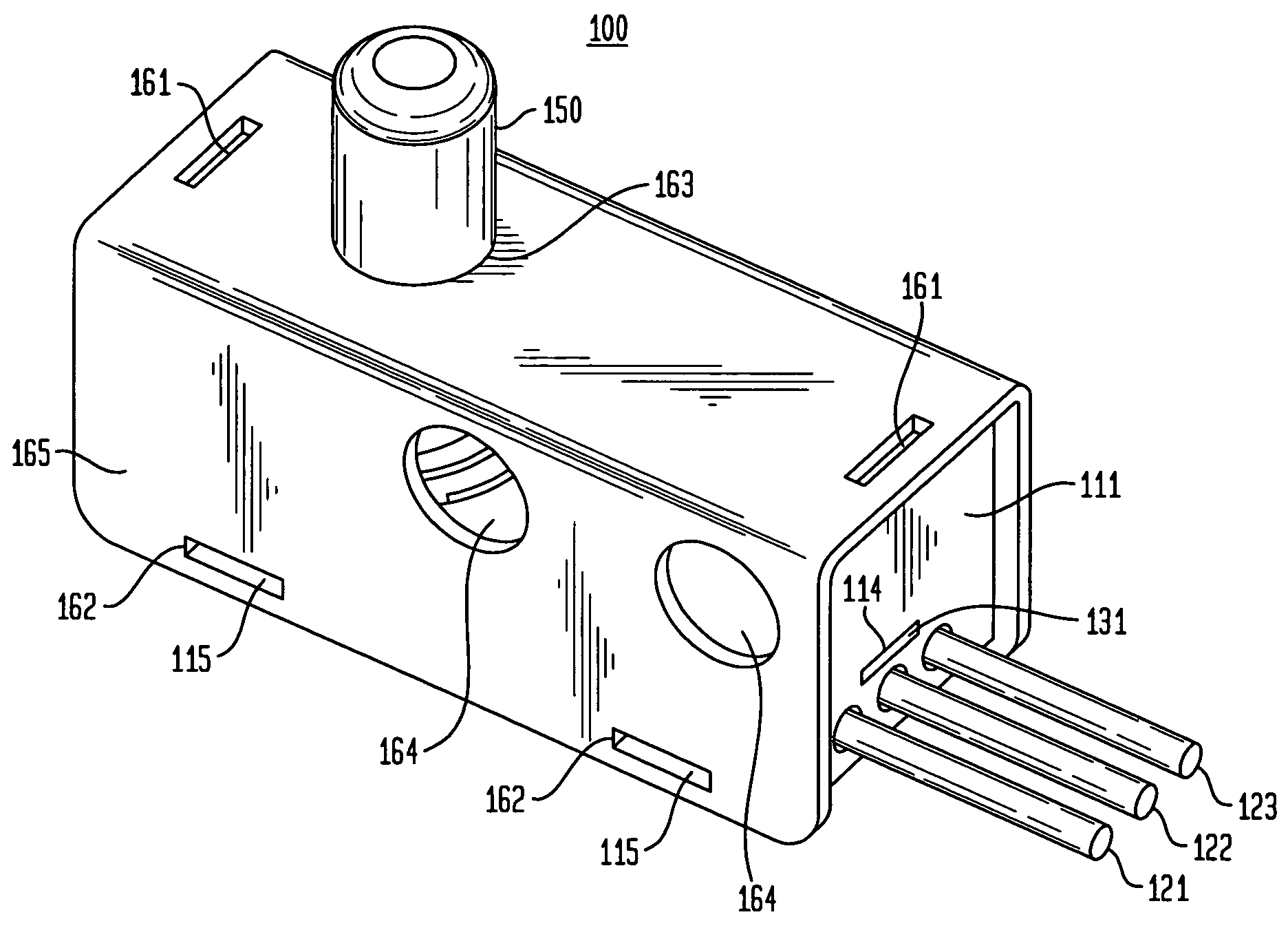 Device limit switch with low pre-travel and high overtravel