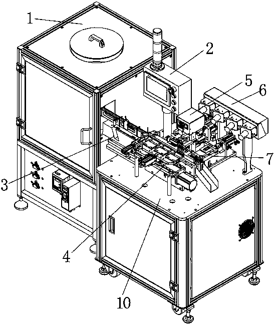 Automatic equipment for vessel filling