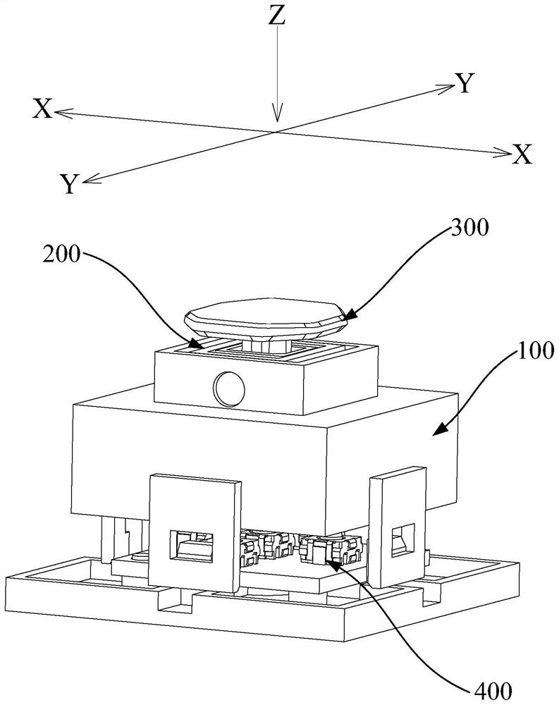 Rocker switch structure