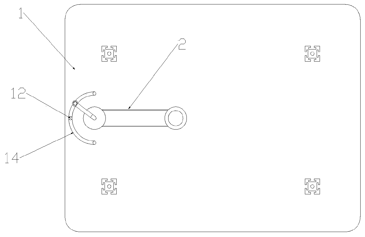 Pulling device for testing ductility of fabrics