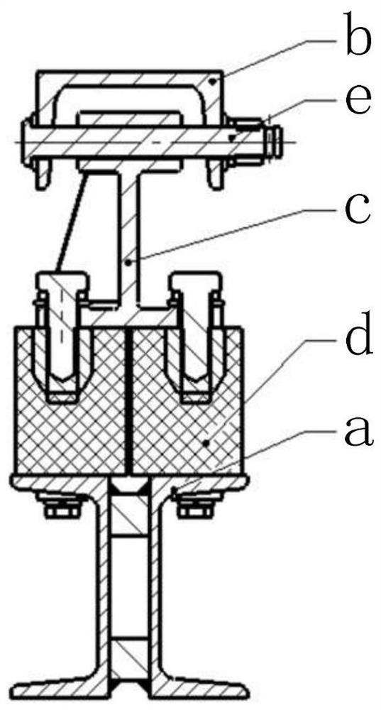 Phase-isolated bus shell supporting device and phase-isolated bus shell hoisting system