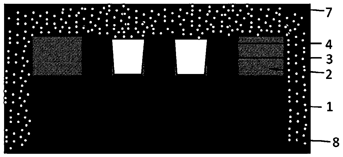 Method for removing bumps in buried metal layer and method for preparing air gaps