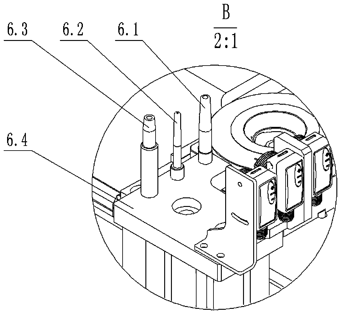 Automatic turbine assembly and intermediate assembling system