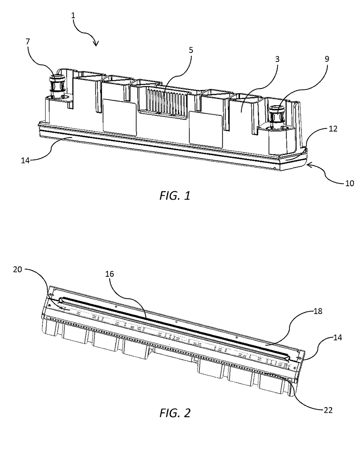 Inkjet printhead having laterally flared fluid outlets