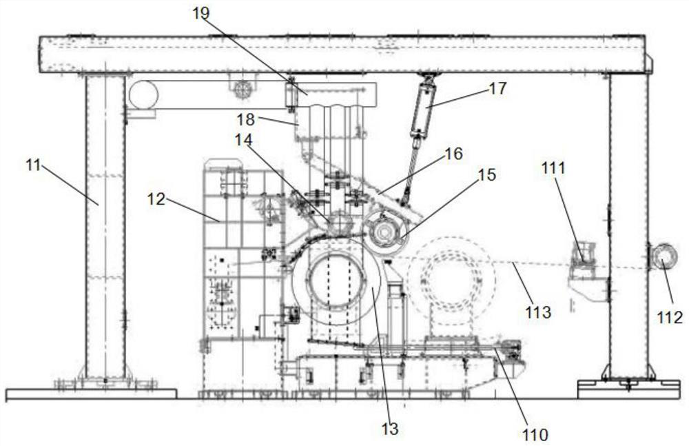 High-speed vacuum cylinder paper machine