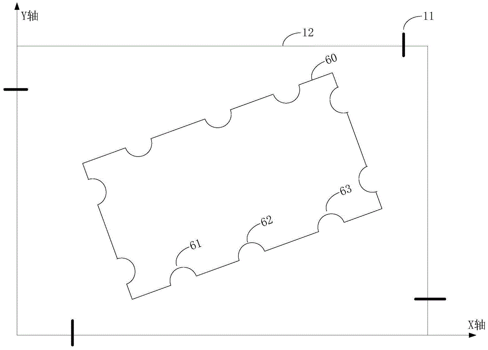 Combined template automatic conveying system