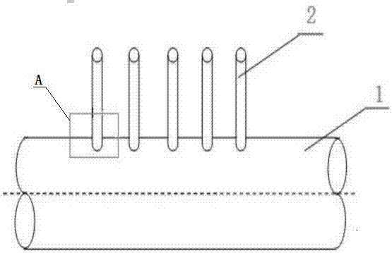 Header of 630 DEG C steam parameter ultra-supercritical unit boiler