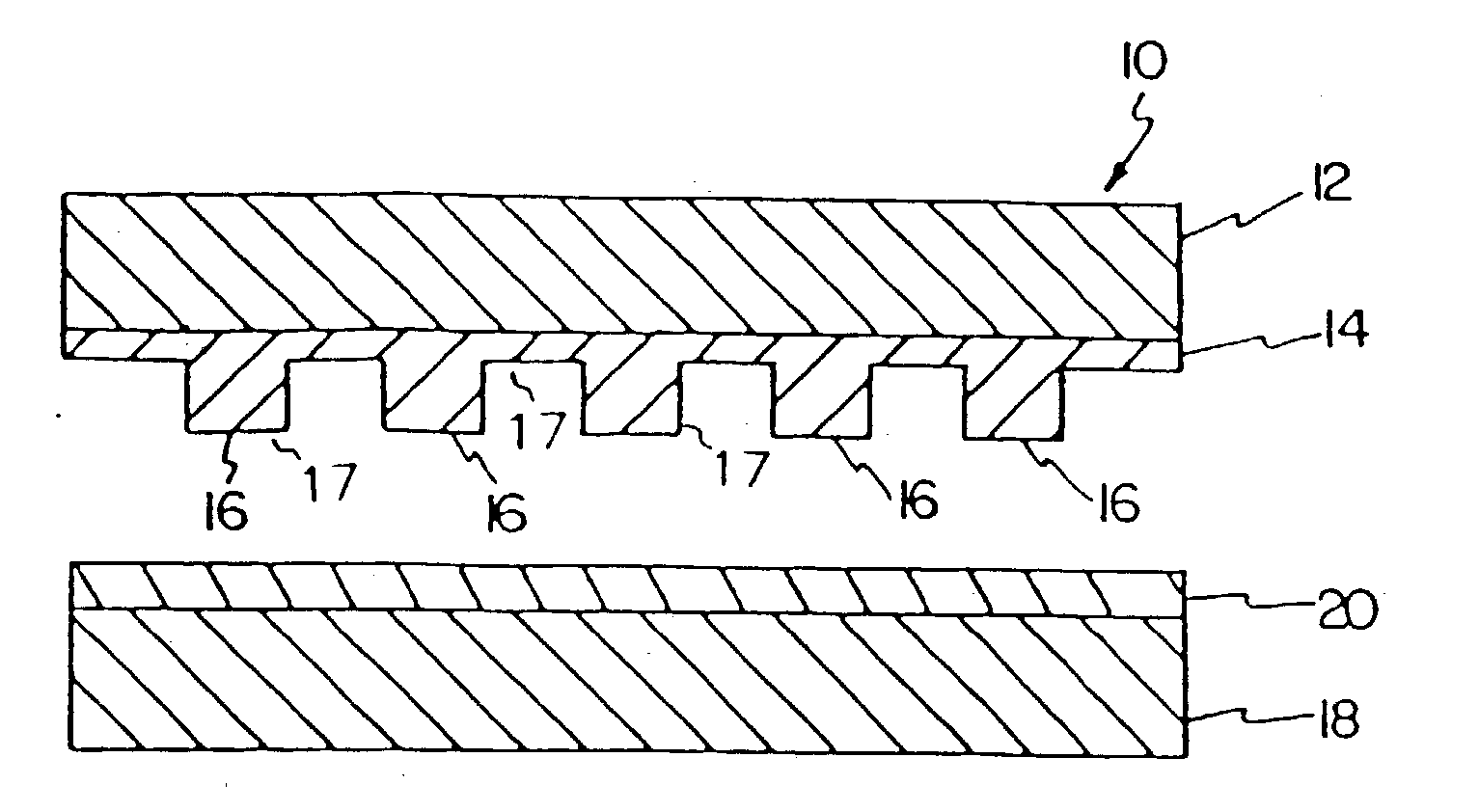 Lithographic apparatus for molding ultrafine features