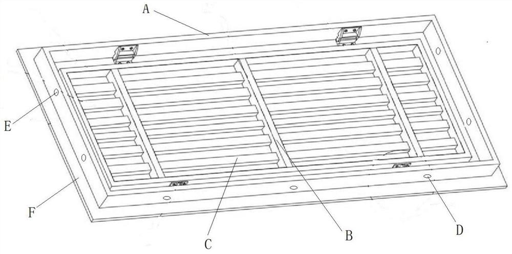 Air conditioner air outlet with air intake guide function