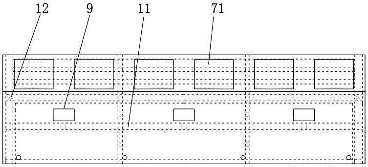 Canopy-type automatic sun protection equipment for solar parking lot shaded by trees