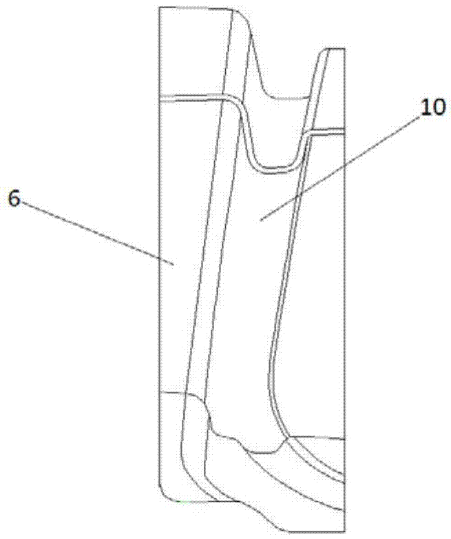 Profile supporting system used for car door window frame reworking