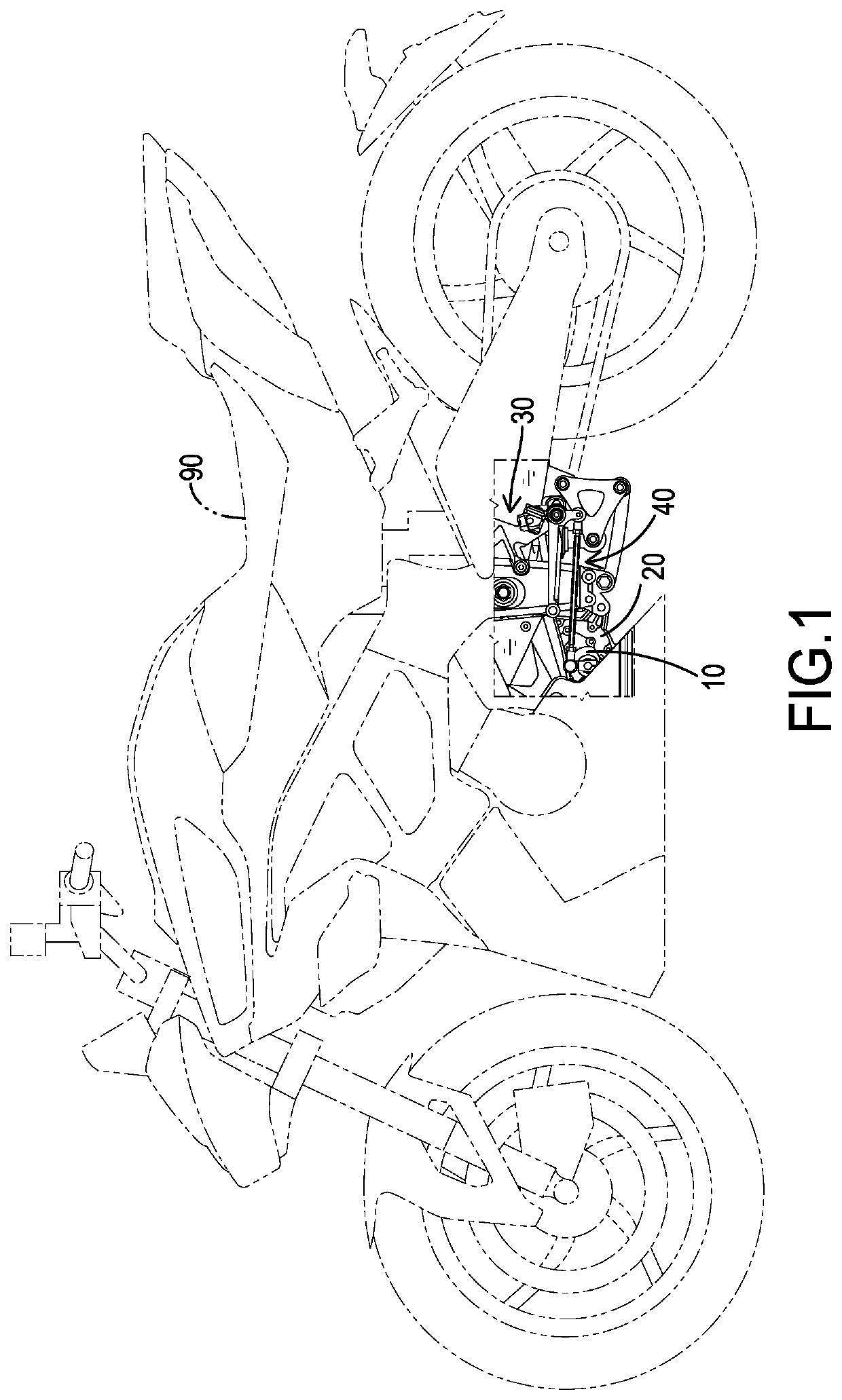 Shift control device of vehicle