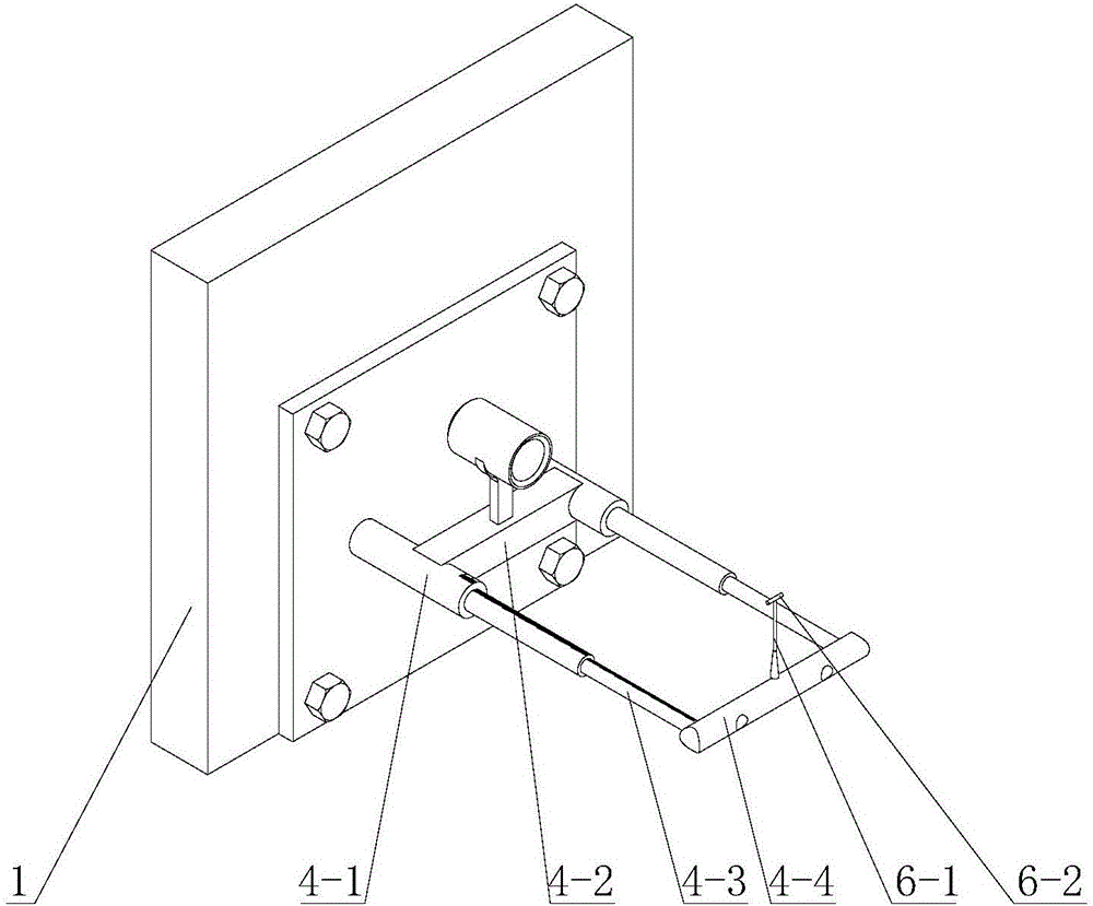 Two-degree freedom measurement apparatus and method based on plane mirror imaging