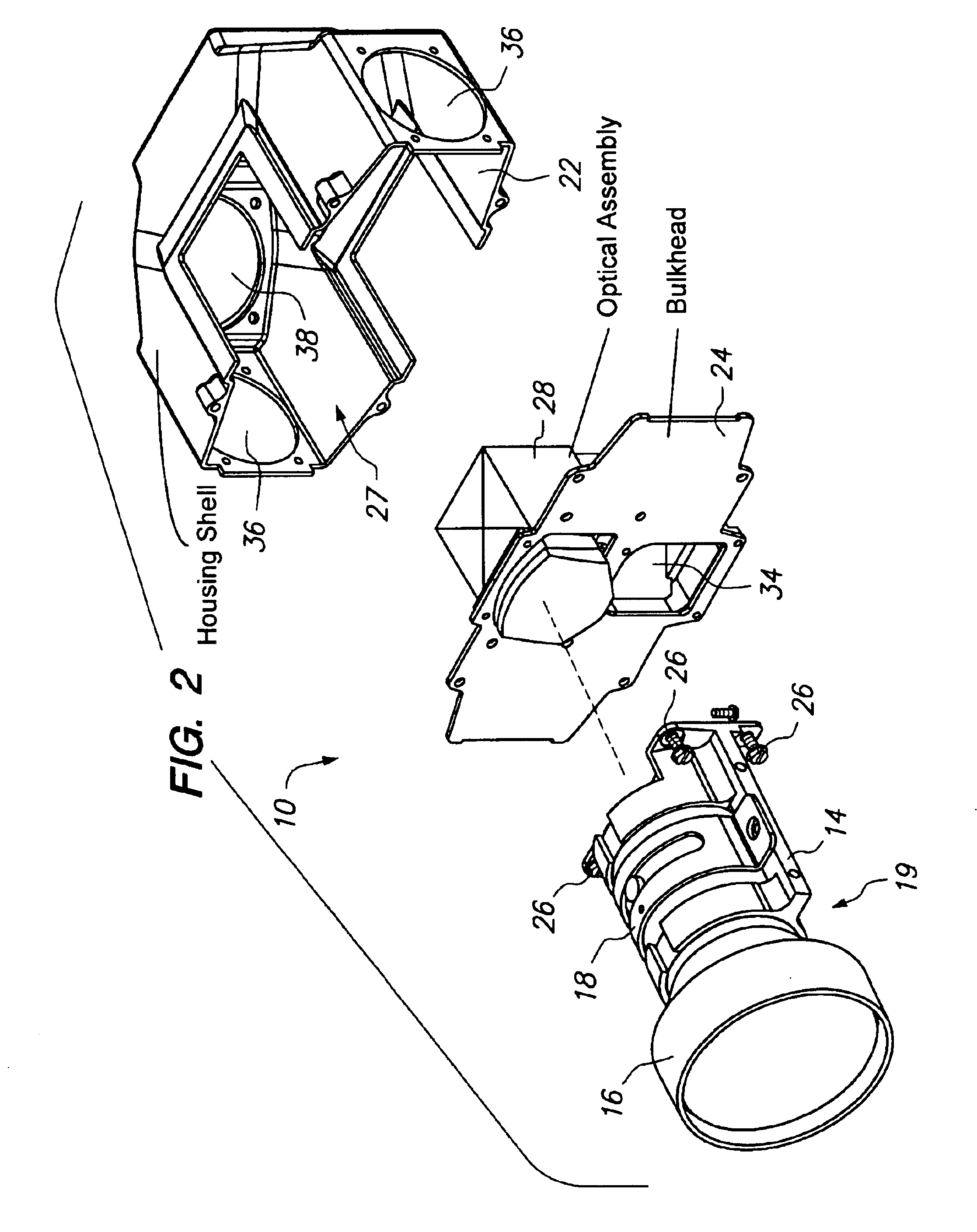 Multi channel imaging engine apparatus