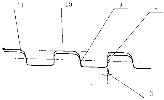 Oil/sleeve pipe threaded connection joint with air-tight structure