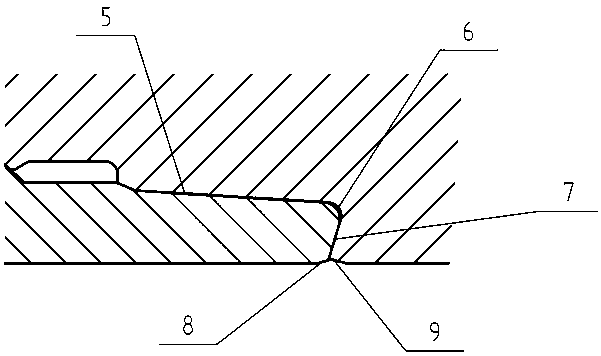 Oil/sleeve pipe threaded connection joint with air-tight structure