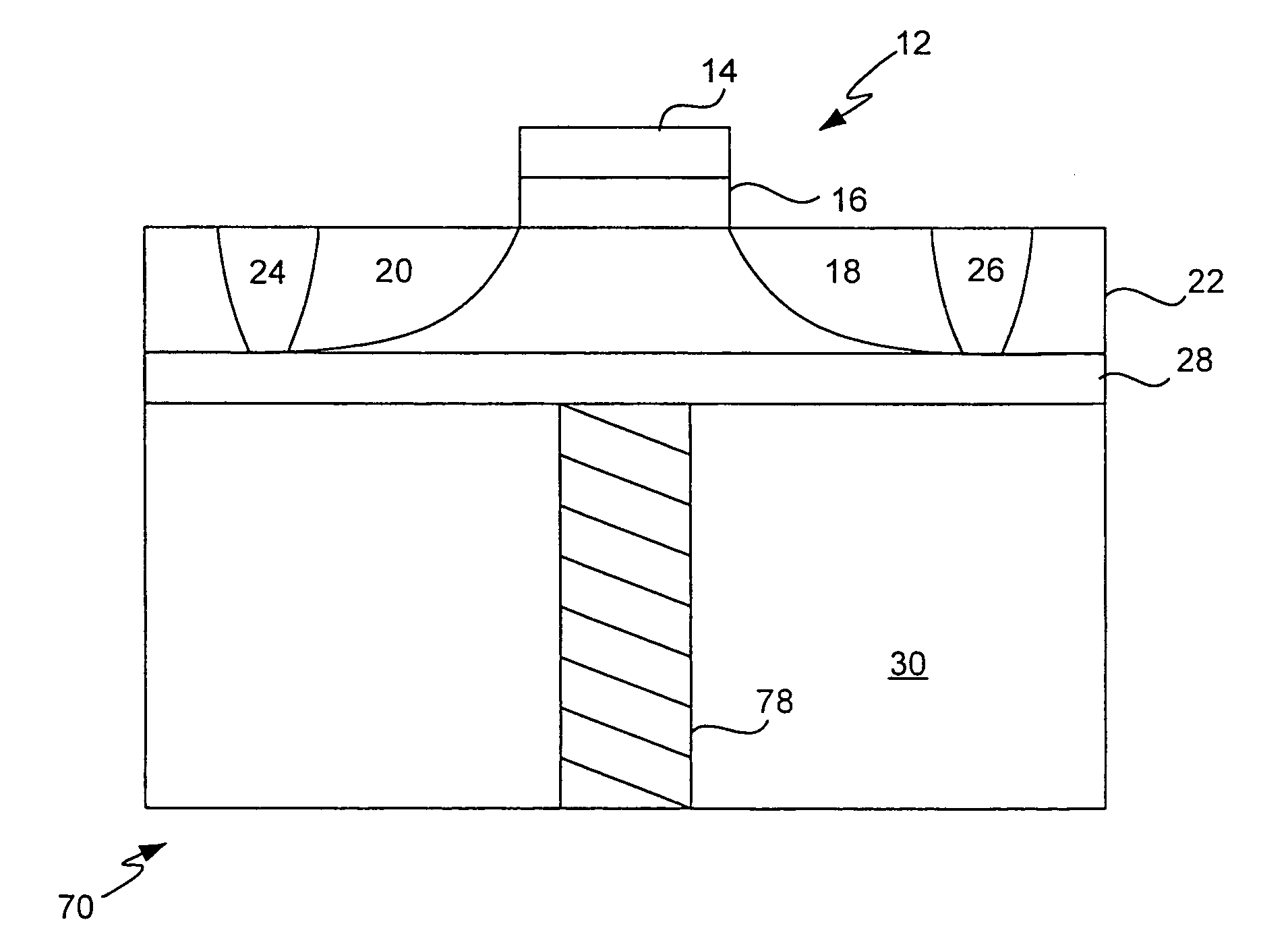 Apparatus and method for forming heat sinks on silicon on insulator wafers