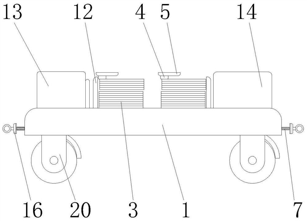 Device for removing arch crown dangerous rocks by utilizing blasting shock waves based on Miura-Ori