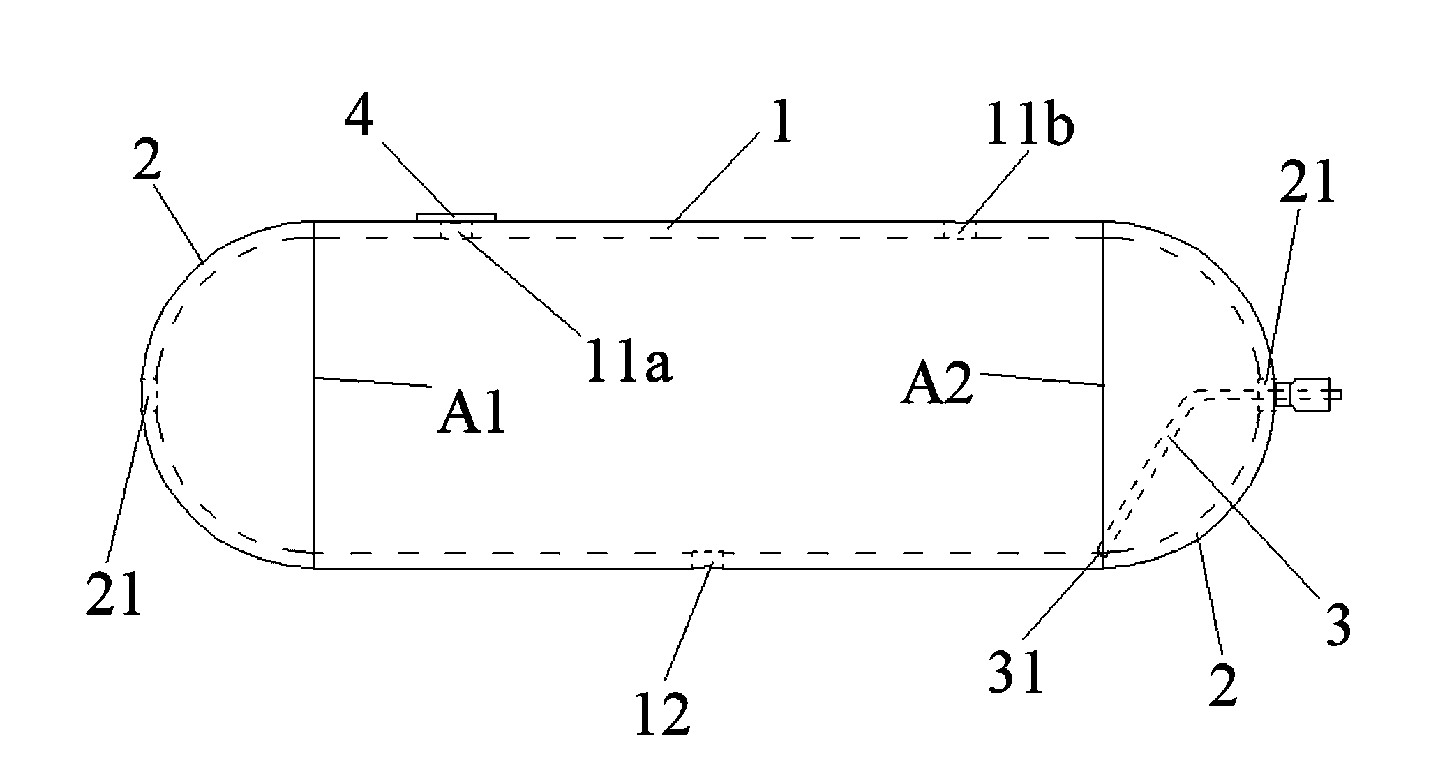 Method for reworking surface defect on back surface of weld joint of small container