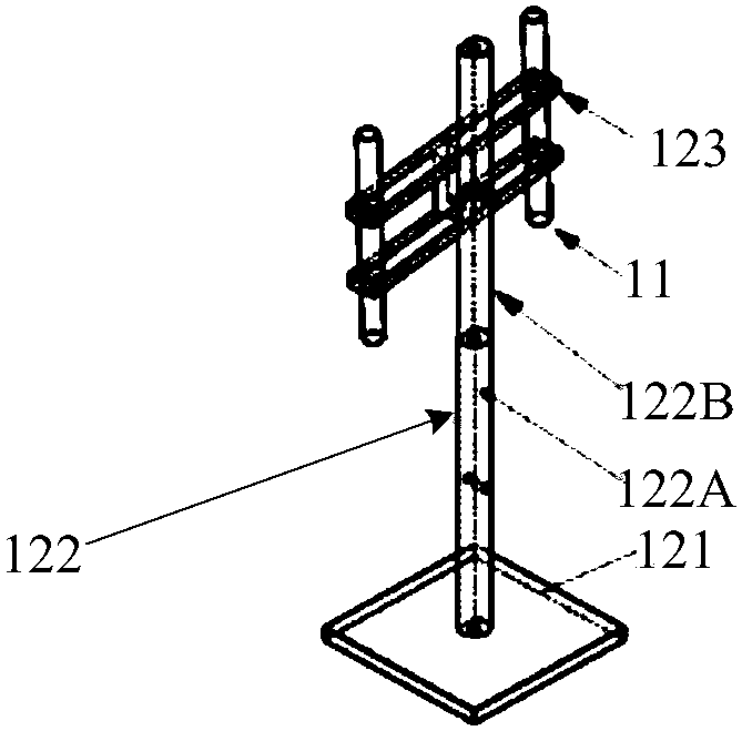 Environmental magnetic field testing device, testing method and computer-readable storage medium