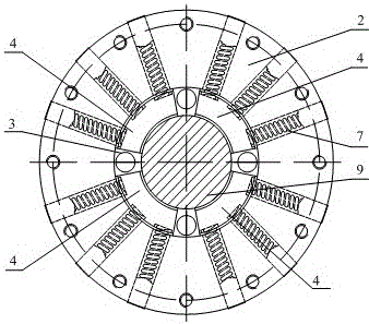 A brake device for linear motor