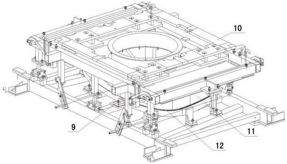 A method for improving the wear resistance of automobile glass concave mold