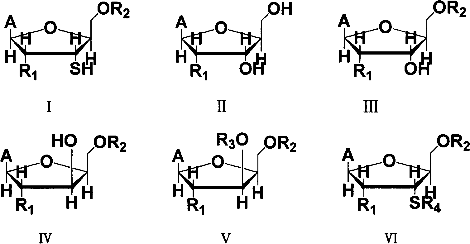 3'-thionucleoside synthesis method