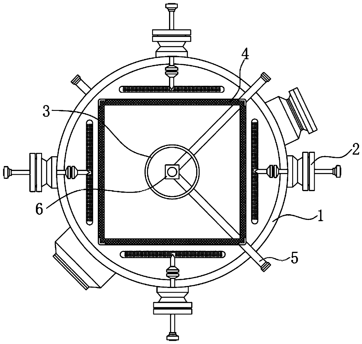 Anti-blocking type conversion inlet gas-liquid separator