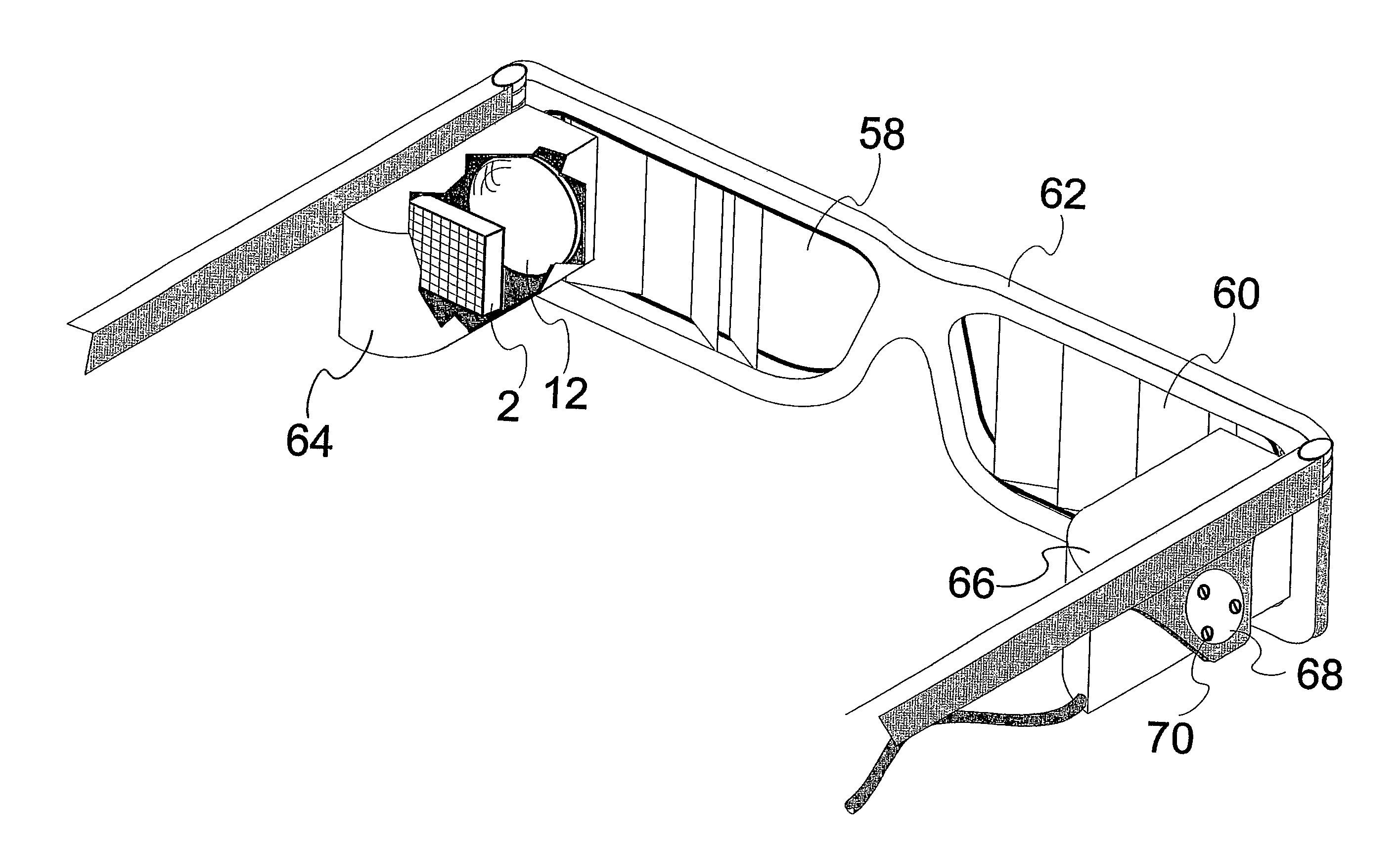 Device and method for alignment of binocular personal display