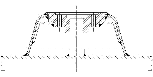 Needle plate girder of high-speed needling machine