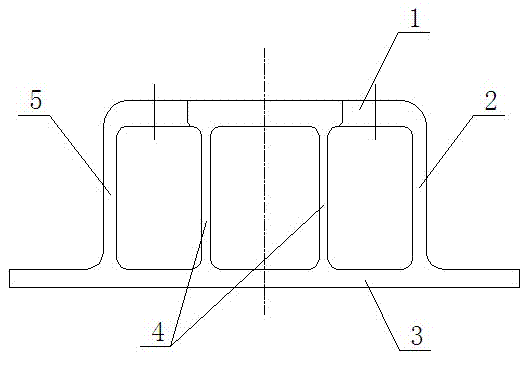 Needle plate girder of high-speed needling machine