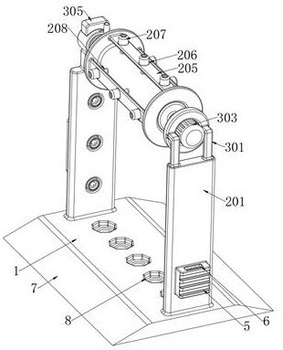 Spraying dust-settling device for tunnel portal construction muck truck