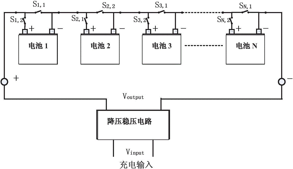 Battery pack, battery pack connection method, and battery pack charging and discharging management method