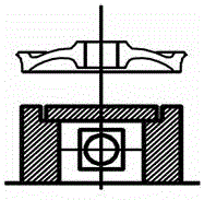 No-open-flame fuel gas uniform-temperature heating device