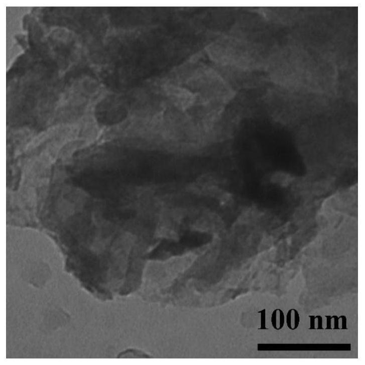 Porous nitrogen-doped carbon intercalation-coated iron oxide nanoplate material and preparation method thereof