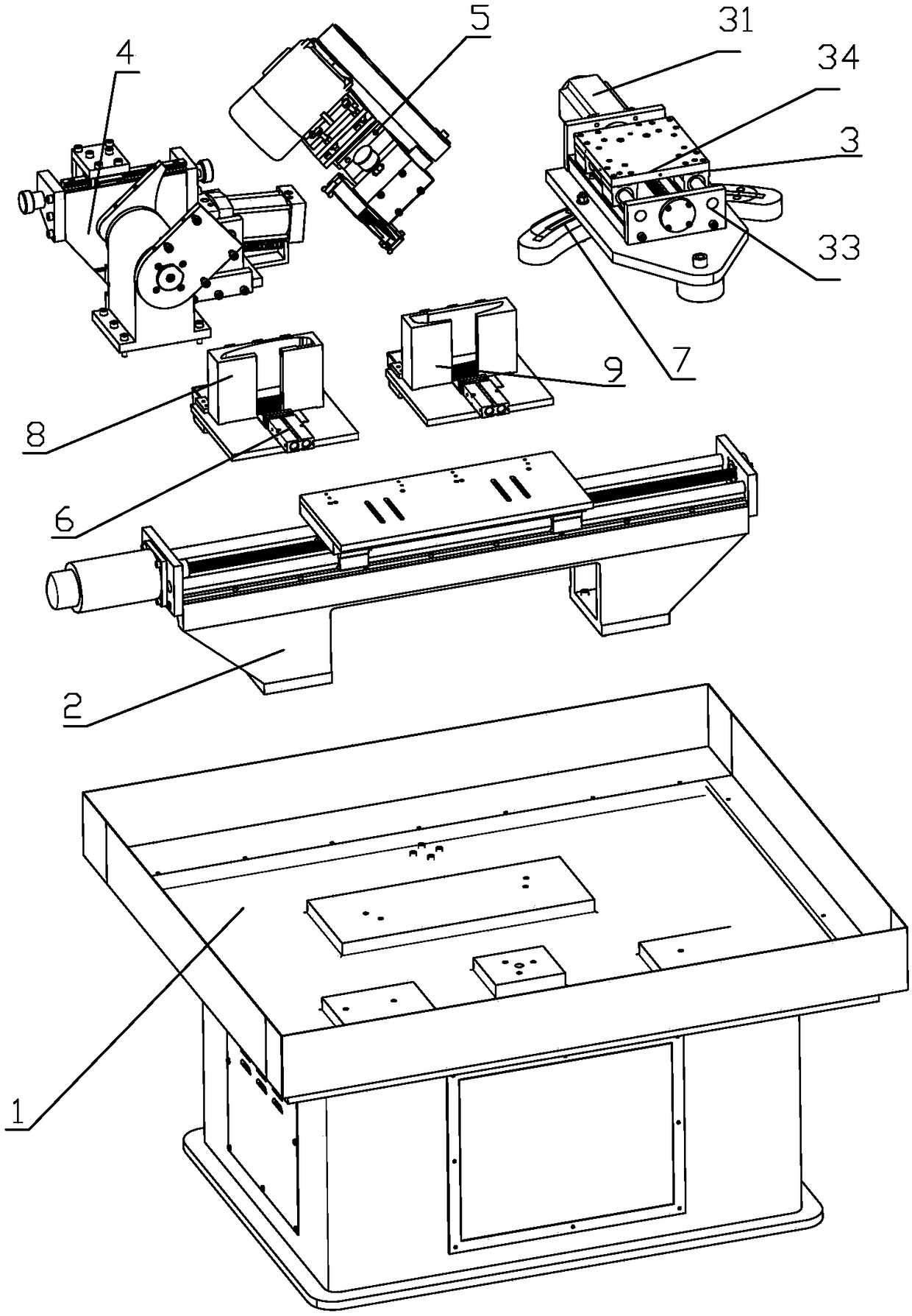 Blade grinding machine