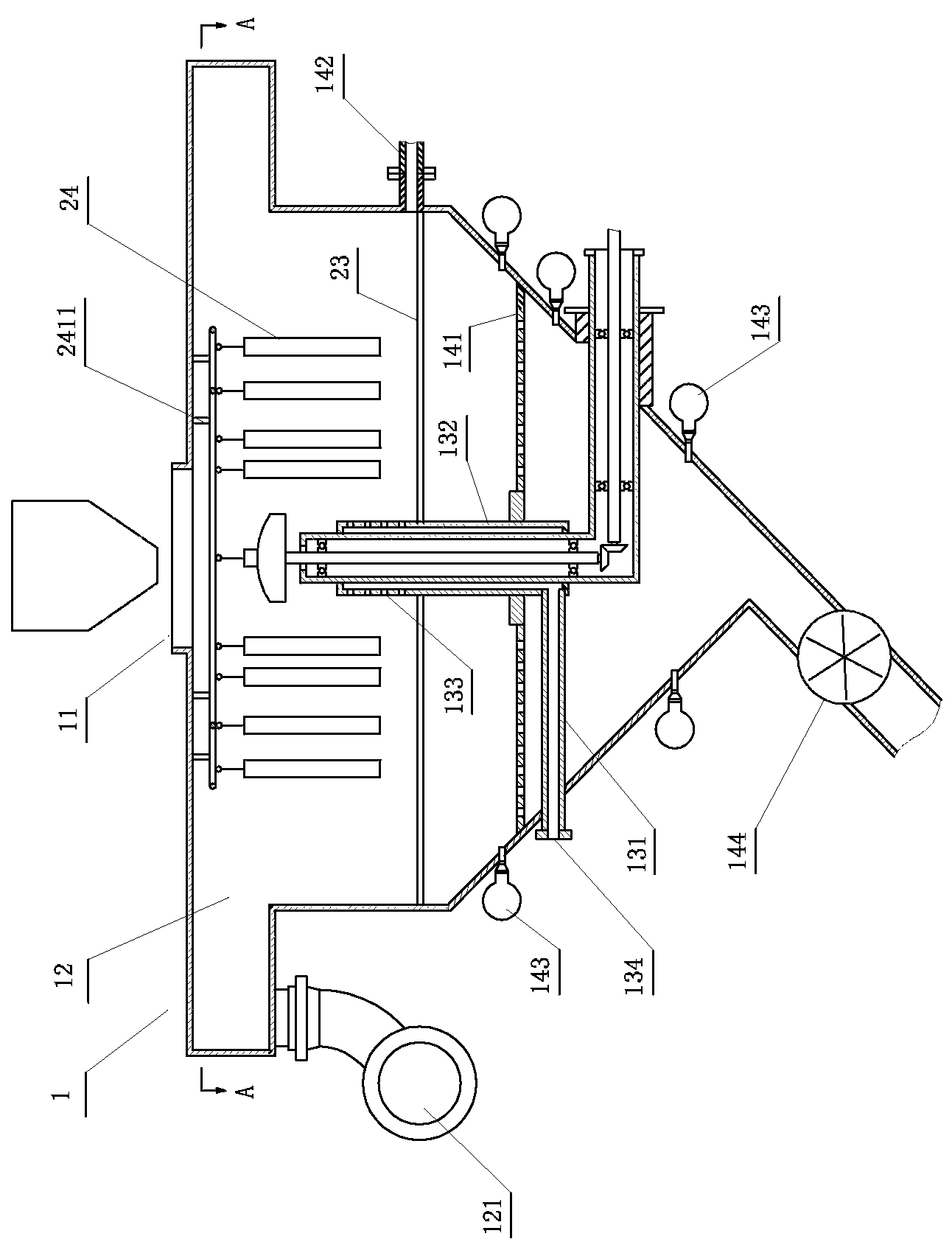 Ferronickel granulation method and ferronickel granulation device