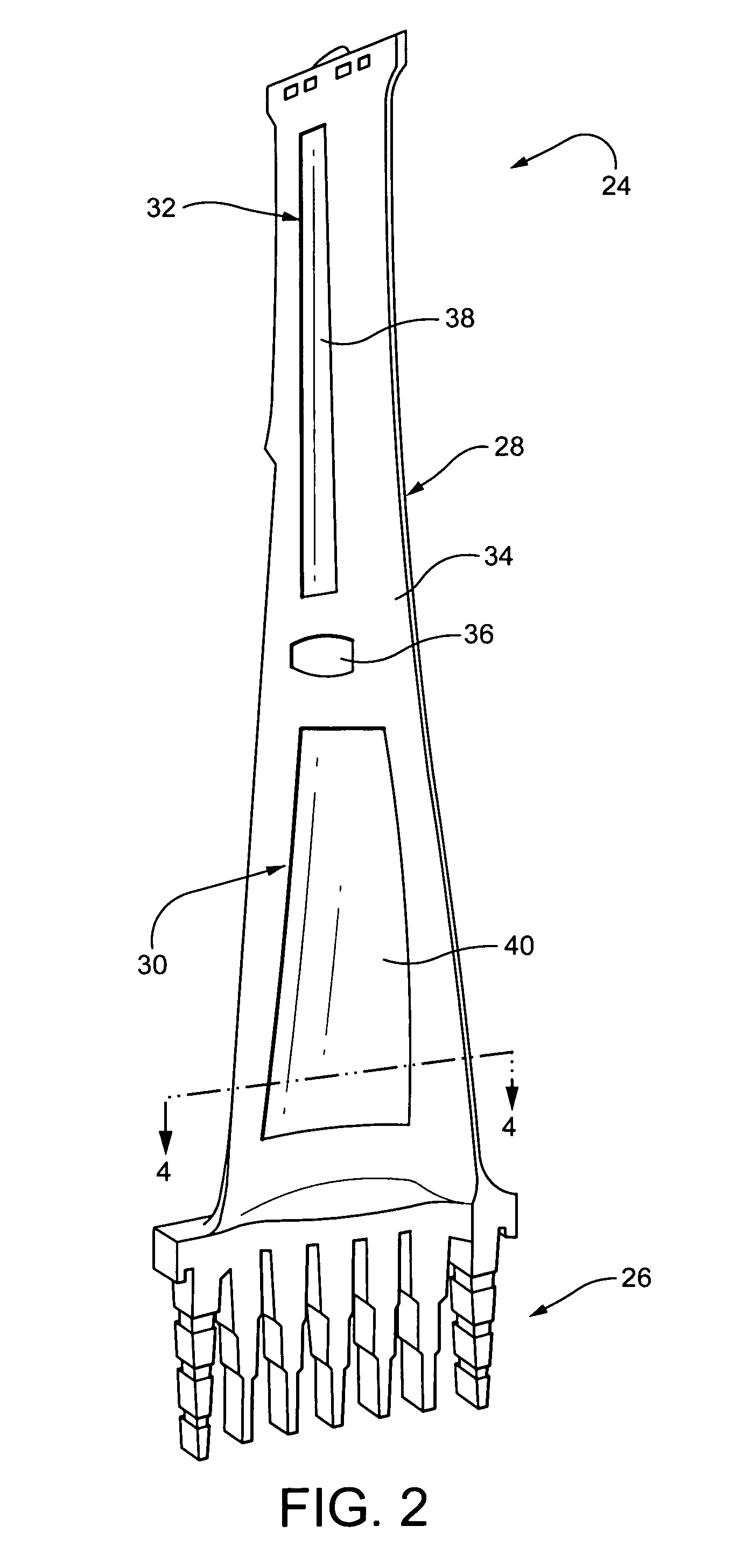 Hybrid blade for a steam turbine