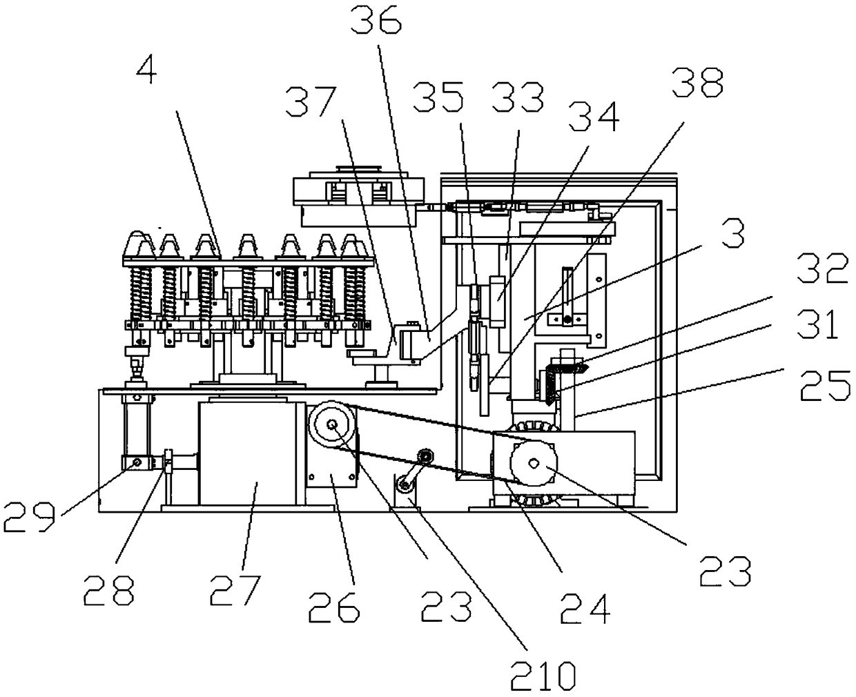 Rotary steamed corn bread processing and molding apparatus