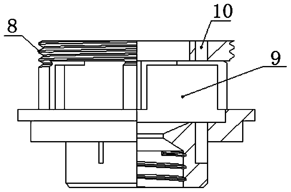 Fast clamping drill chuck