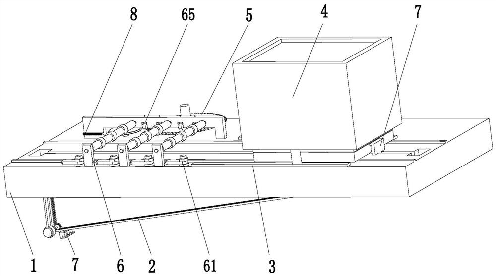 A plate slotting machine