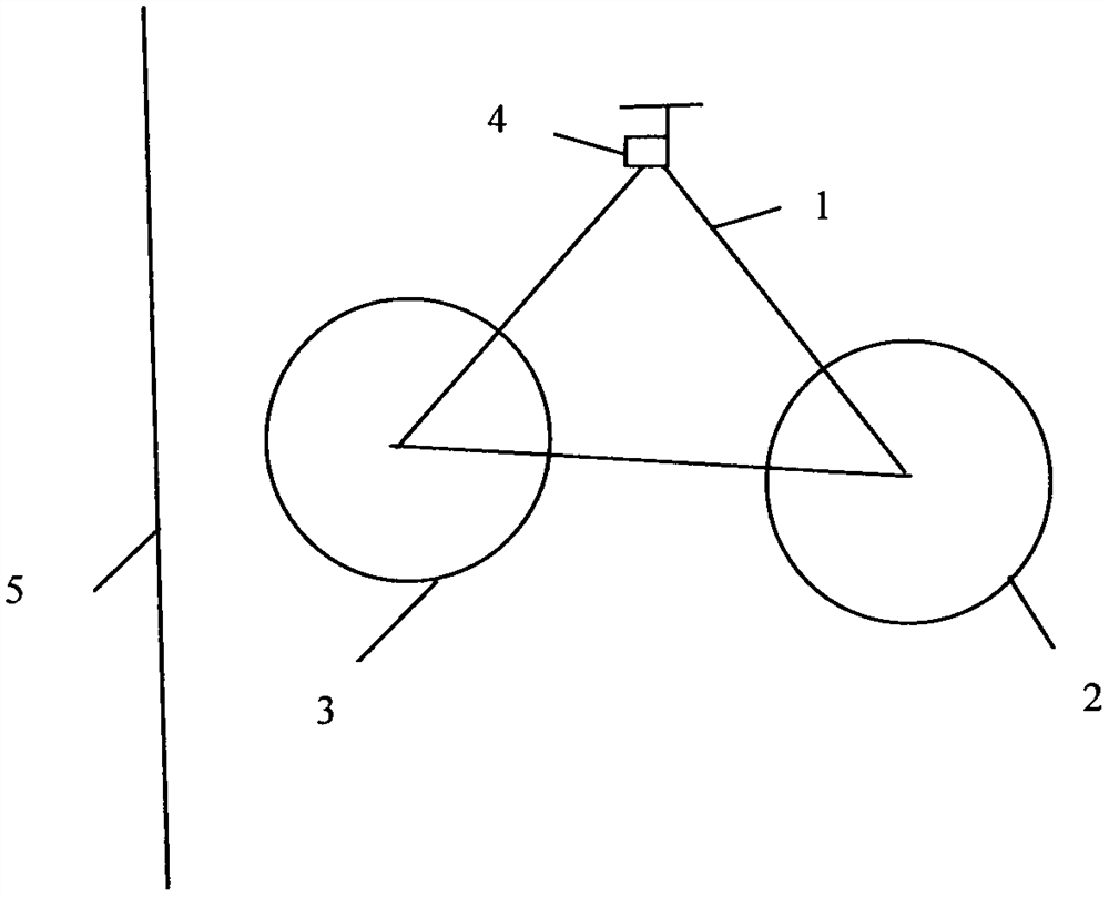 Shared bicycle returning fee deduction device